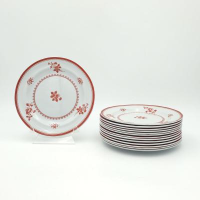 Set of Fourteen Spode Gloucester Dessert Plates England circa 1920
