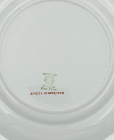 Set of Fourteen Spode Gloucester Dessert Plates England circa 1920