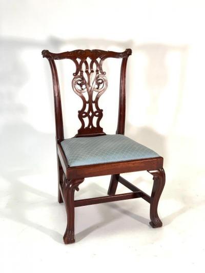 Set of Irish Georgian Dining Chairs
