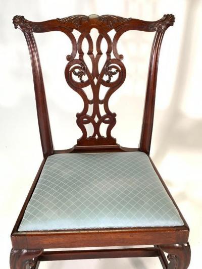 Set of Irish Georgian Dining Chairs