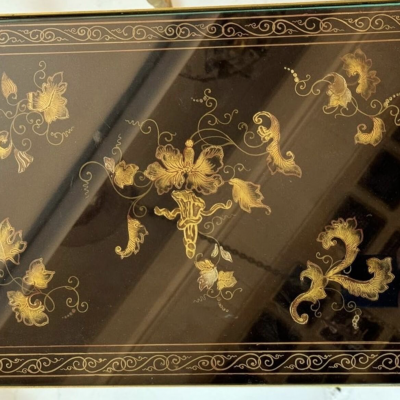 Set of Nesting Tables From Maison Jansen France 1960s