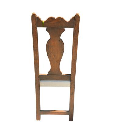 Set of Six Antique American Primitive Dining Side Chairs