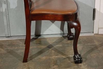 Set of Six Chippendale Style Side Chairs