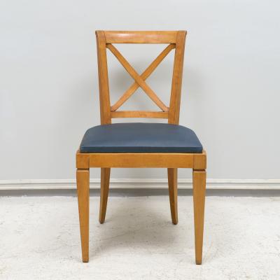 Set of Six Dining Chairs in the Neoclassical Manner