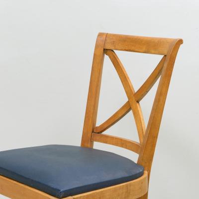 Set of Six Dining Chairs in the Neoclassical Manner