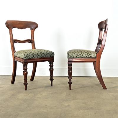 Set of Six English Victorian Dining Chairs