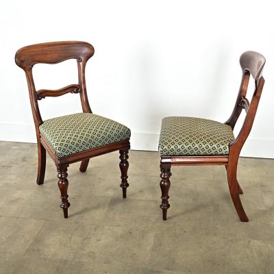 Set of Six English Victorian Dining Chairs