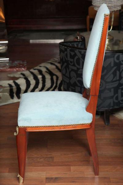 Set of Six French Art Deco Chairs