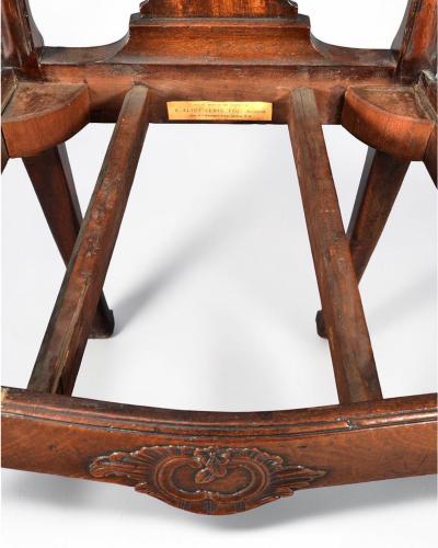 Set of Six George II Mahogany Dining Chairs c 1760