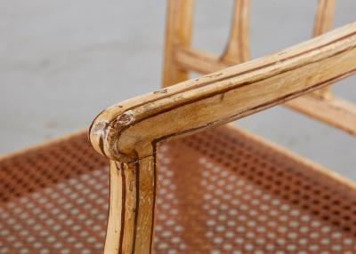 Set of Six Georgian Painted Chairs