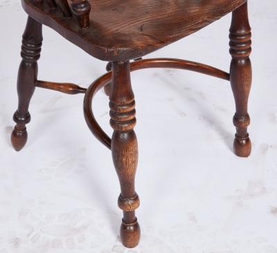 Set of Six High Back Windsor Chairs