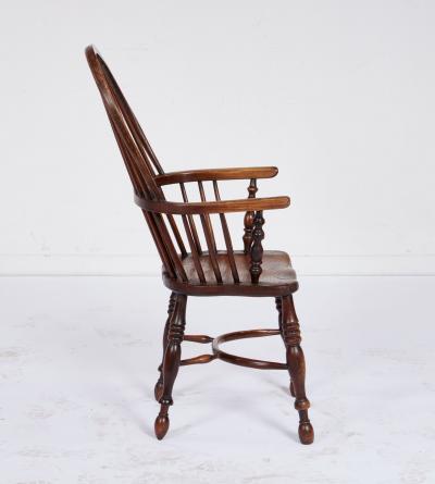 Set of Six High Back Windsor Chairs