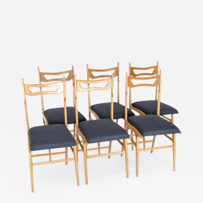 Set of Six Italian Dining Chairs