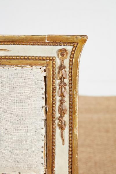 Set of Six Italian Neoclassical Dining Chairs