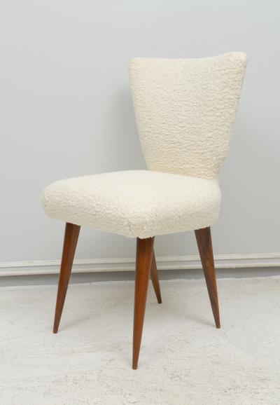 Set of Six Mid Century Modern Italian Dining Chairs