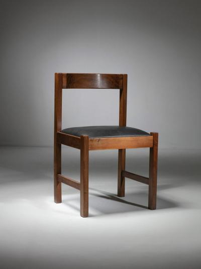 Set of Six Torbecchia Chairs by Giovanni Michelucci for Poltronova
