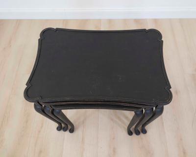 Set of Swedish Queen Anne Style Nesting Tables