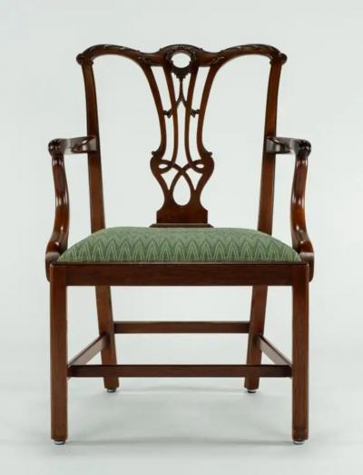 Set of Ten 18th Century Mahogany Dining Chairs