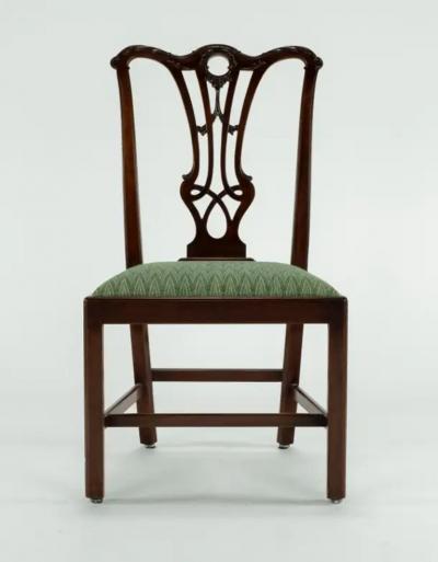 Set of Ten 18th Century Mahogany Dining Chairs