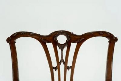 Set of Ten 18th Century Mahogany Dining Chairs