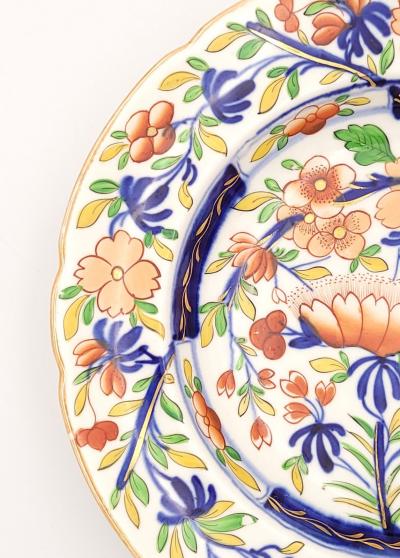 Set of Ten 2 Coalport Soup Bowls England circa 1830