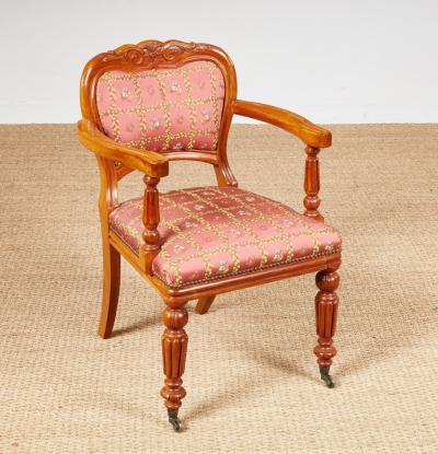 Set of Ten Balloon Back Dining Chairs