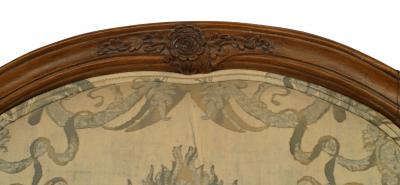 Set of Ten French Louis XV Walnut Side Chairs