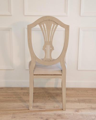 Set of Ten Louis XV Louis XVI Transition Style Chairs France 20th Century