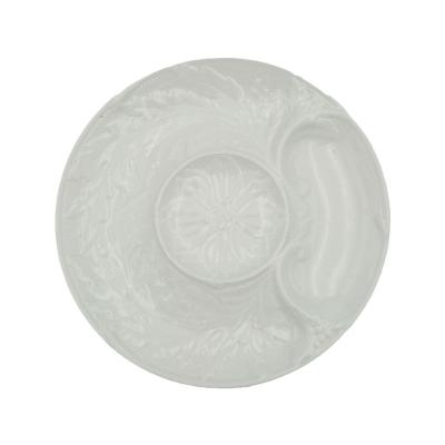Set of Three Artichoke Plates France circa 1950