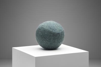 Set of Three Ball Shaped Accent Pillows