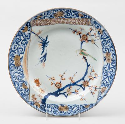 Set of Three Chinese Kangxi Yongzheng Plates