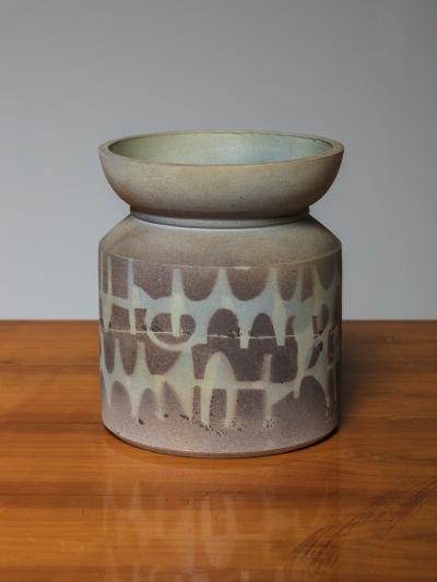 Set of Three Italian 60s ceramic Vases