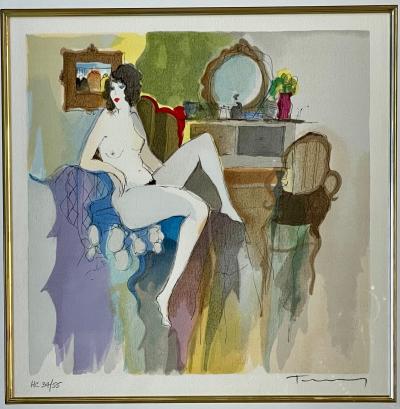 Set of Three Itzchak Tarkay Serigraphs of Nudes