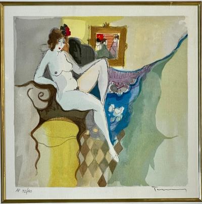 Set of Three Itzchak Tarkay Serigraphs of Nudes