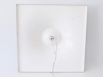 Set of Three Large Mid Century Modern Fiberglass Sconces or Wall Lamps 1970s