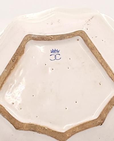 Set of Three Lozenge Shaped Dishes Continental circa 1780