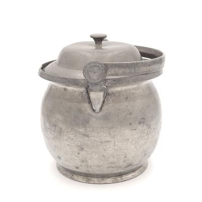 Set of Three Pewter Porringers circa 1800