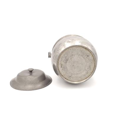 Set of Three Pewter Porringers circa 1800