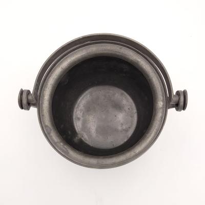 Set of Three Pewter Porringers circa 1800