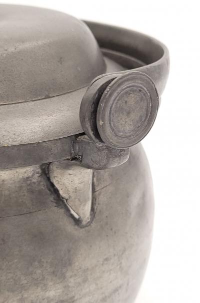 Set of Three Pewter Porringers circa 1800