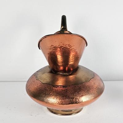Set of Three Vintage Copper Pitchers