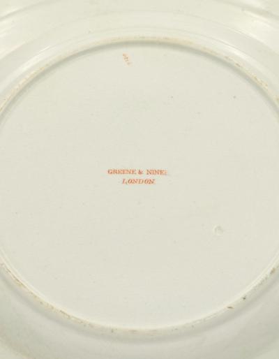 Set of Twelve Armorial Dinner Plates England circa 1860