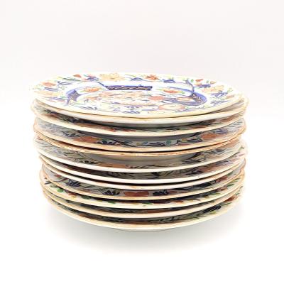 Set of Twelve Coalport Dinner Plates England circa 1825