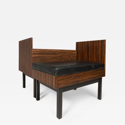 Set of Two 2 Early Mid Century Modern Modular Benches