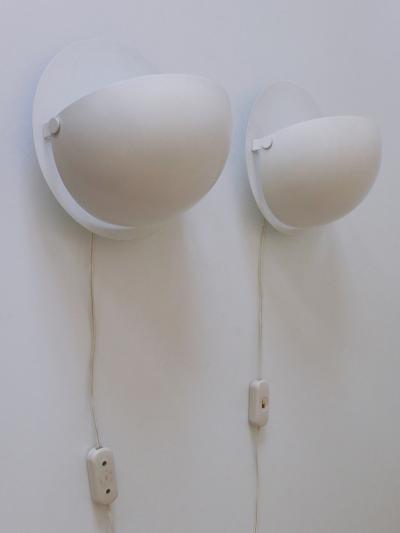 Set of Two Adjustable Mid Century Modern Sconces or Wall Lamps Germany 1960s