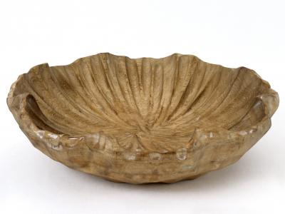 Set of Two Anthroposophical Hand Carved Wood Bowls 1960s