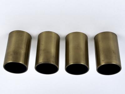 Set of Two Elegant Mid Century Modern Flush Mounts or Spot Lights Germany 1960s