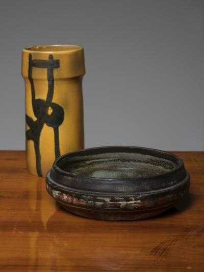 Set of Two Italian 70s Ceramics