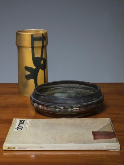 Set of Two Italian 70s Ceramics