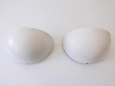 Set of Two Large Minimalistic Mid Century Modern Sconces Germany 1960s